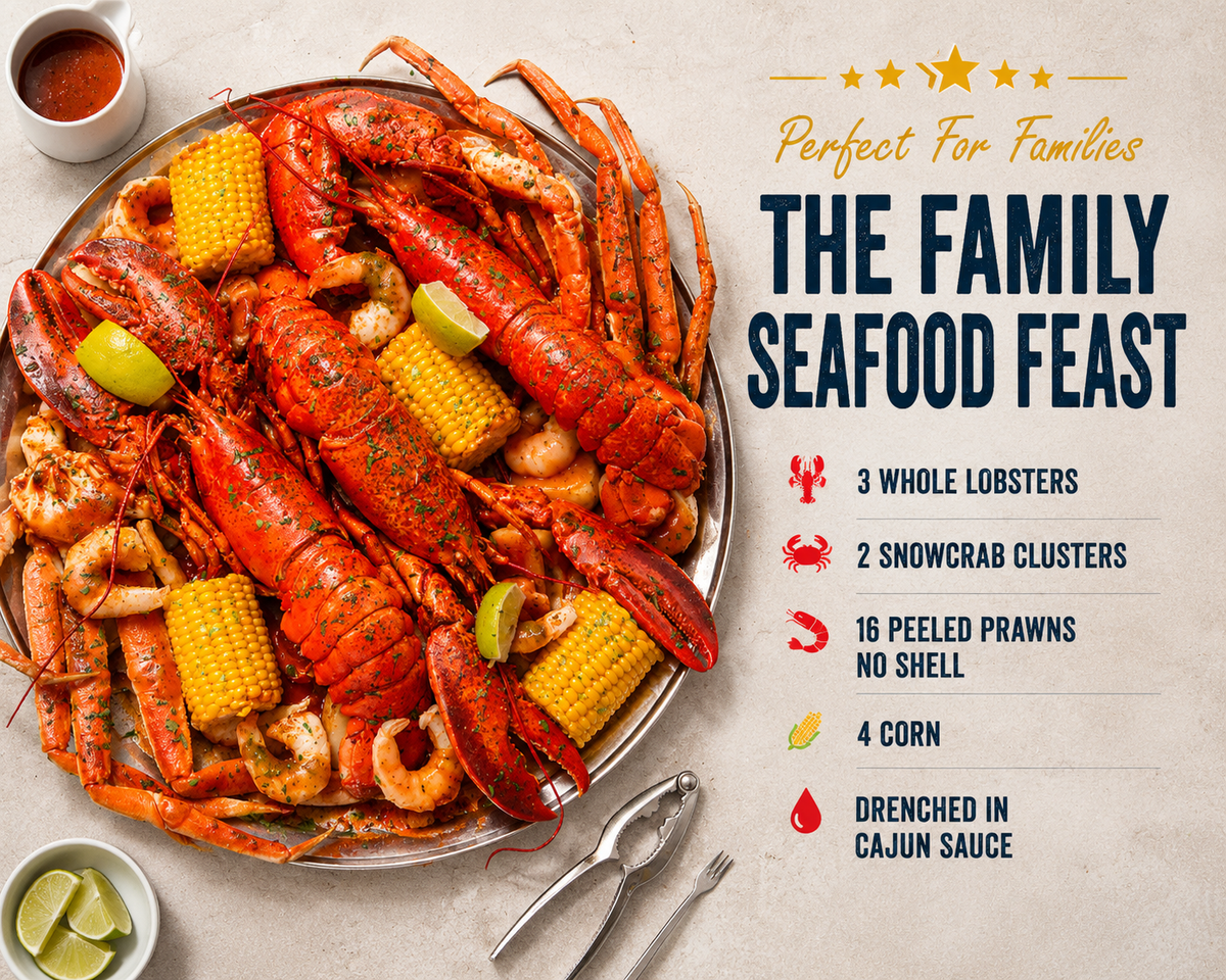 Lobster and Crab Share The Love - Nationwide Delivery