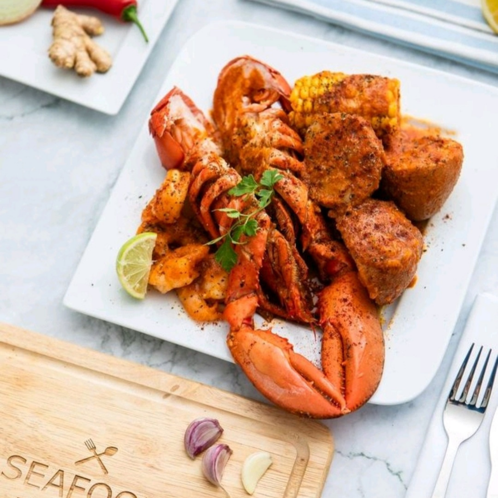 Local Delivery Seafood Boss